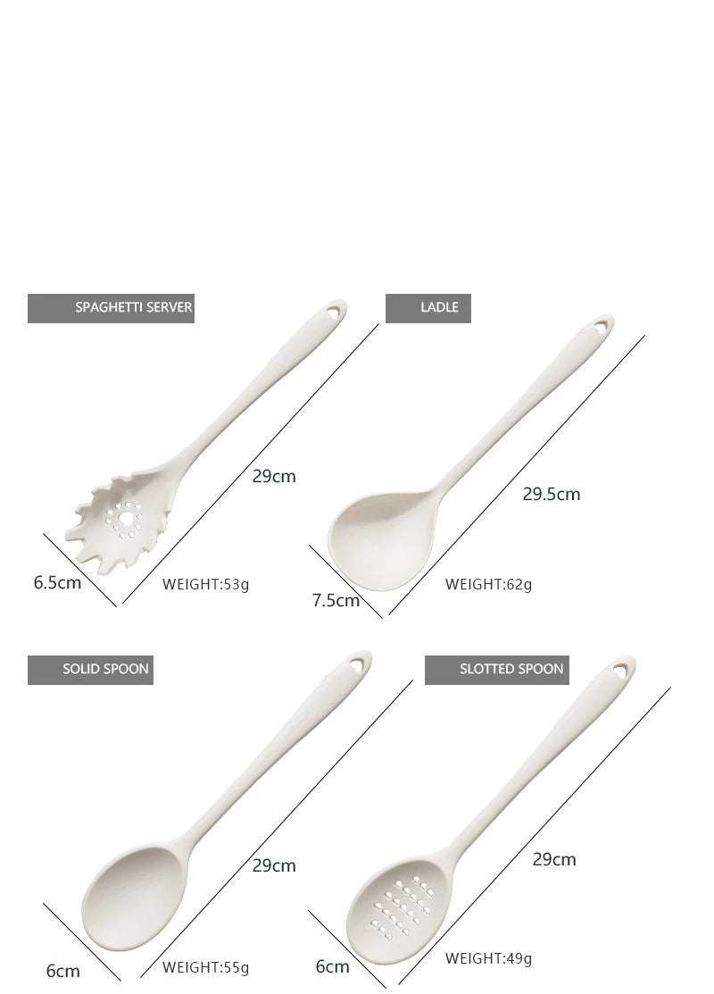 18-Piece Pink Silicone Kitchen Utensil Set – Food-Grade Cooking Tools with Spatulas, Turners & Measuring Spoons