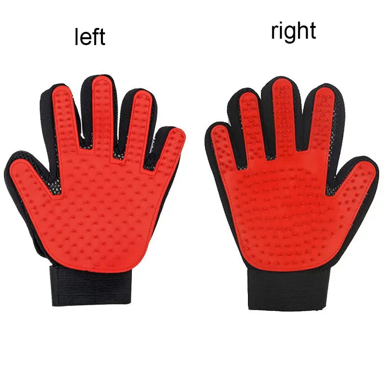 Pet Grooming Glove – Deshedding & Massage Brush for Dogs and Cats
