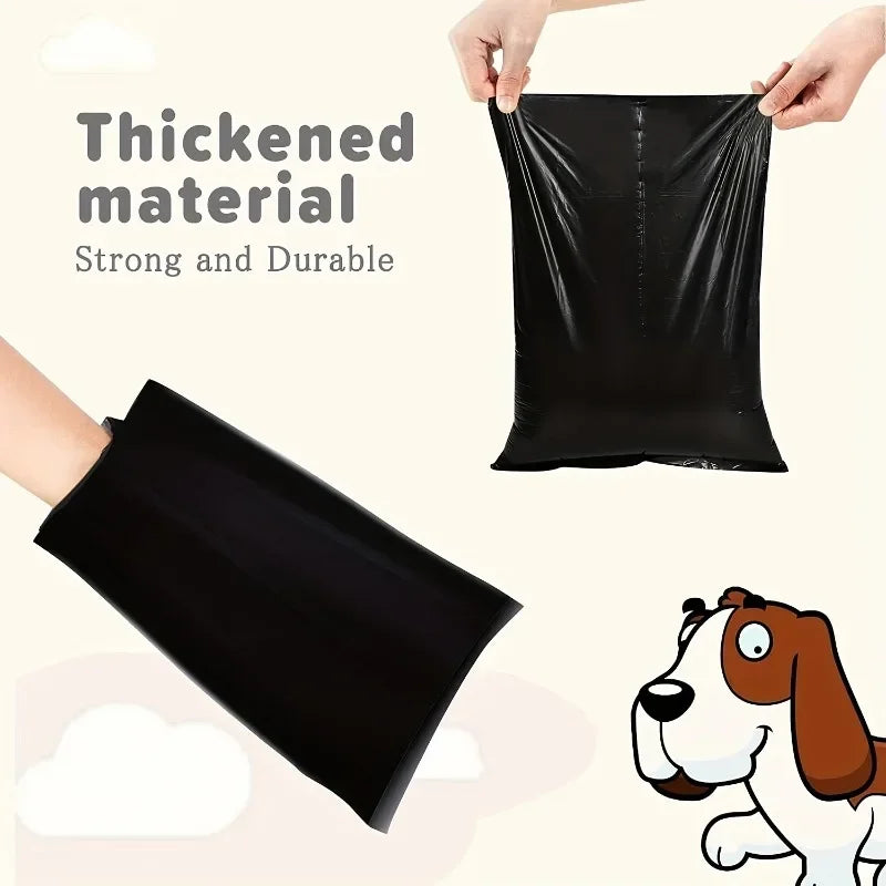 Portable Dog Poop Bags with Dispenser – Leak-Resistant Pet Waste Bags
