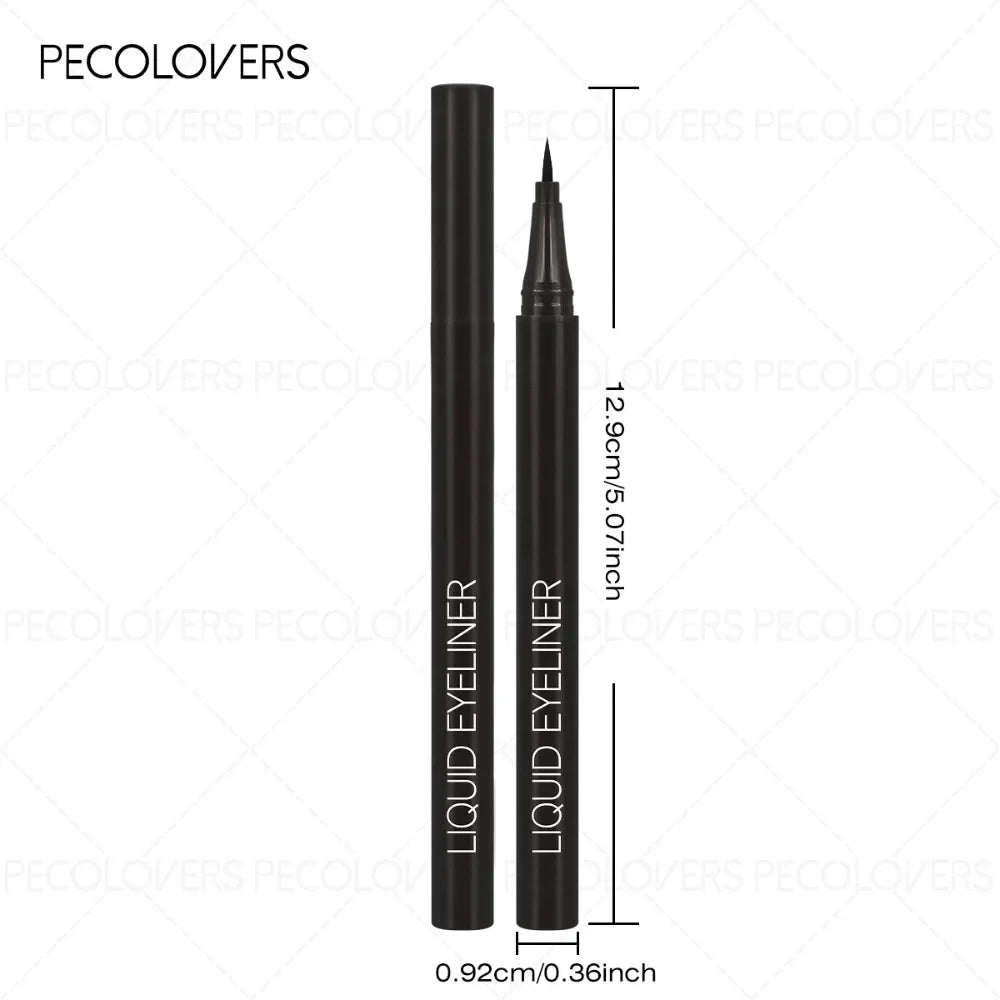 3 pcs Eyeliner Liquide Noir – Étanche, Séchage Rapide, Crayon Yeux, Maquillage pour Femmes, Cosmétiques
