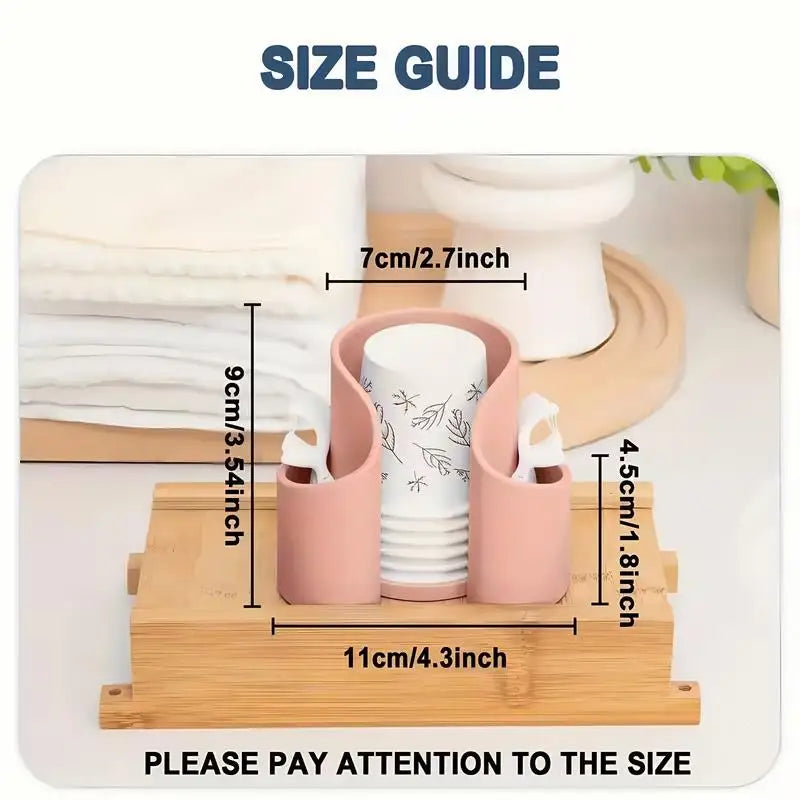 Cotton Pad & Swab Organizer
