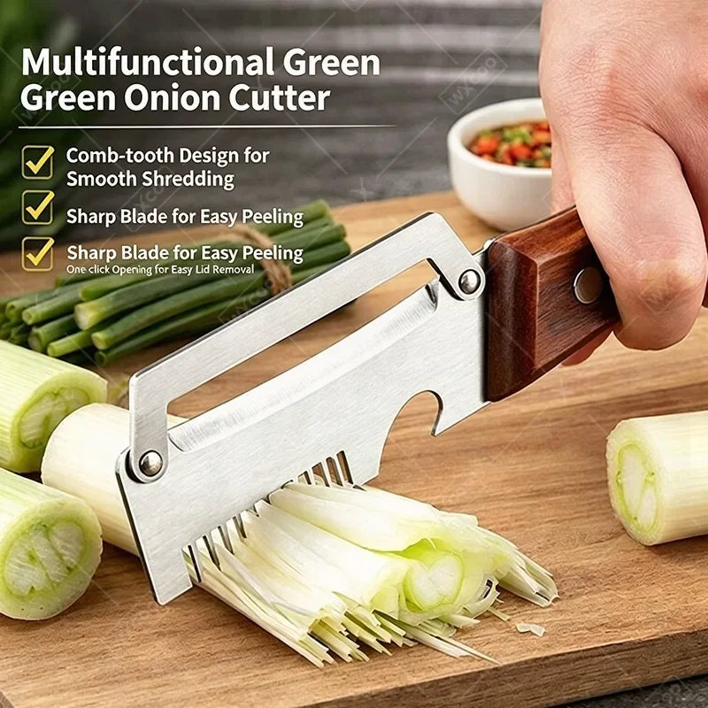 Multifunction Kitchen Peeler – Stainless Steel Vegetable Peeler, Fruit Paring Knife & 2-in-1 Bottle Opener