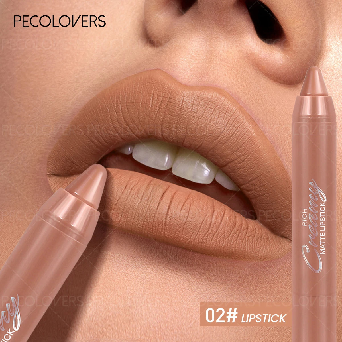 Crayon à Lèvres et Rouge à Lèvres Mat – Application Facile et Précise, Waterproof, Longue Tenue, Anti-Transfert, Cadeau Parfait pour Fêtes