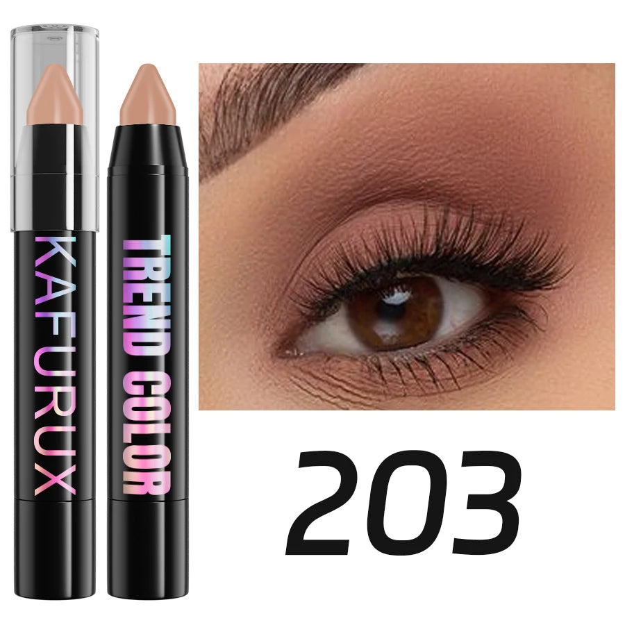 Crayon eyeliner nacré pailleté 24 couleurs, waterproof, mat, nude, effet illuminateur.