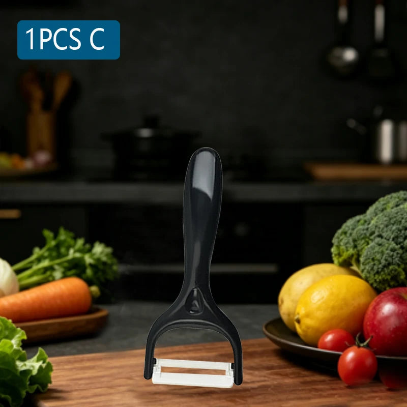 Multifunction Kitchen Peeler – Stainless Steel Vegetable Peeler, Fruit Paring Knife & 2-in-1 Bottle Opener