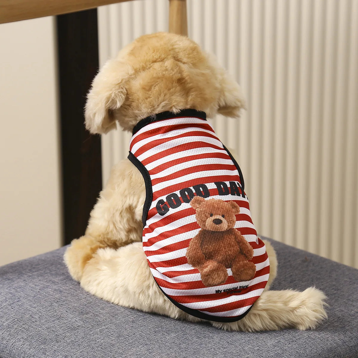 Breathable Summer Pet Vest – Lightweight Clothes for Dogs & Cats