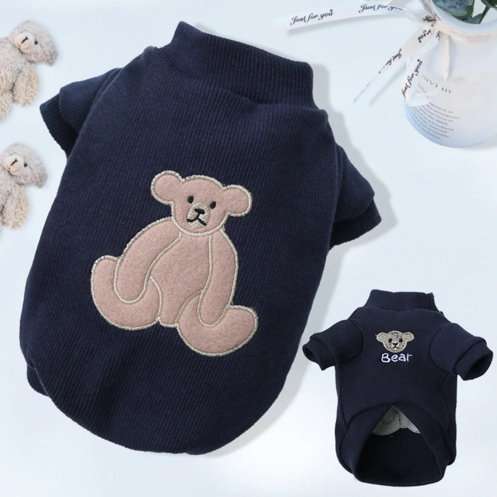Winter Fleece Pet Sweatshirt – Warm Jacket for Dogs & Cats