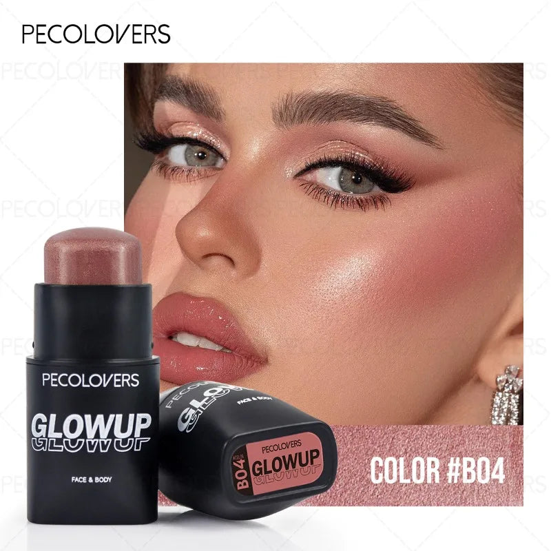 Stick Maquillage Multifonction — Blush pour le Visage, Choix de Couleurs Multiples, Waterproof et Résistant à la Transpiration, Cosmétiques pour le Visage