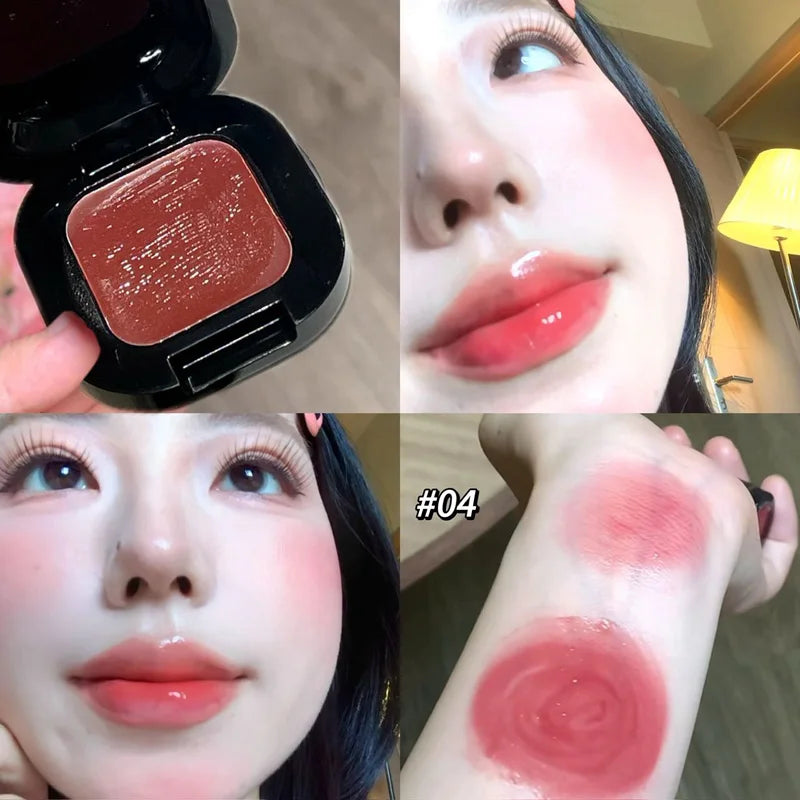 Blush Crème Wet Gloss – Teinte Rose Naturelle, Longue Tenue