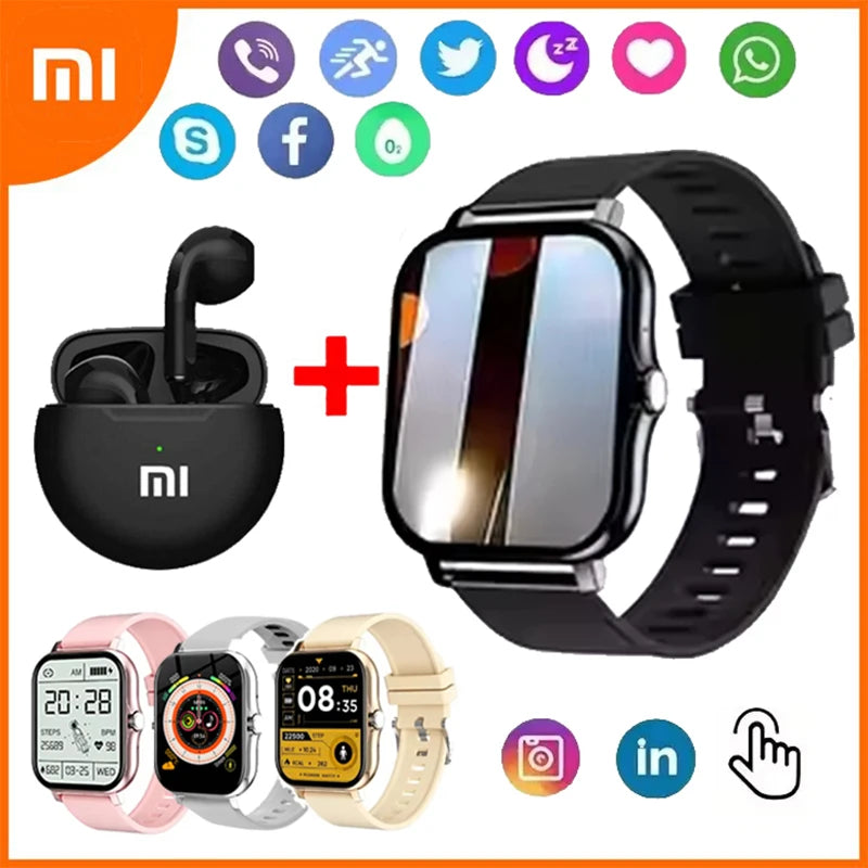 Xiaomi nouvelle montre intelligente femmes hommes dame cadeau Sport Fitness montres moniteur de fréquence cardiaque étanche Smartwatch pour téléphones Android IOS