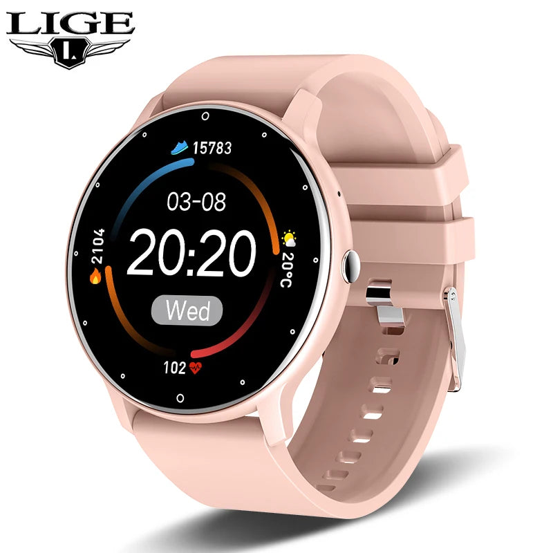 Montre intelligente femmes hommes plein écran tactile Bluetooth 5.2 appel étanche montres sport Fitness Tracker usine IP67 ZL02 nouveau