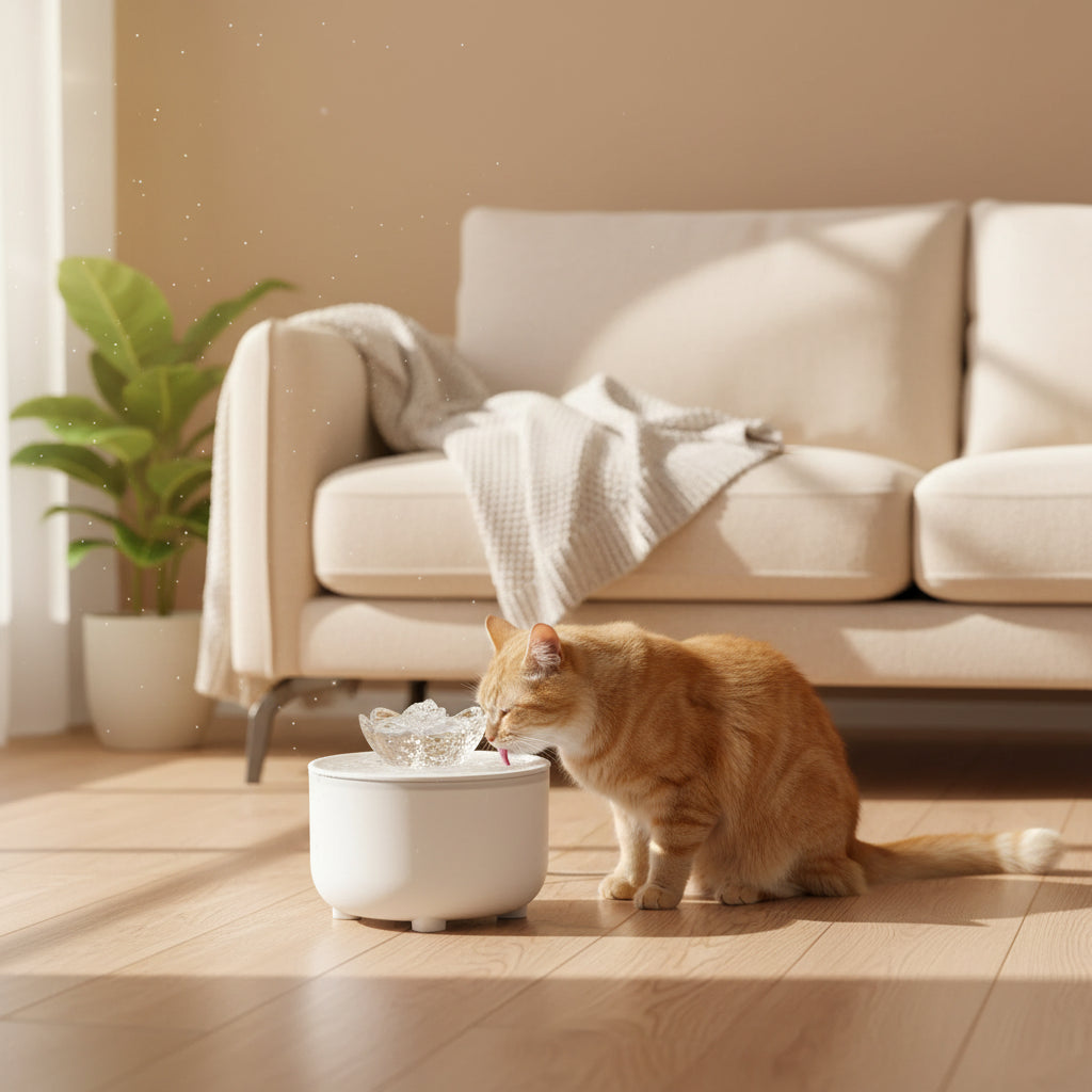 Pets Water Fountain Auto Filter USB Electric Mute Cat Drinker Bowl 1200mL Recirculate Filtring Drinker for Cats Water Dispenser