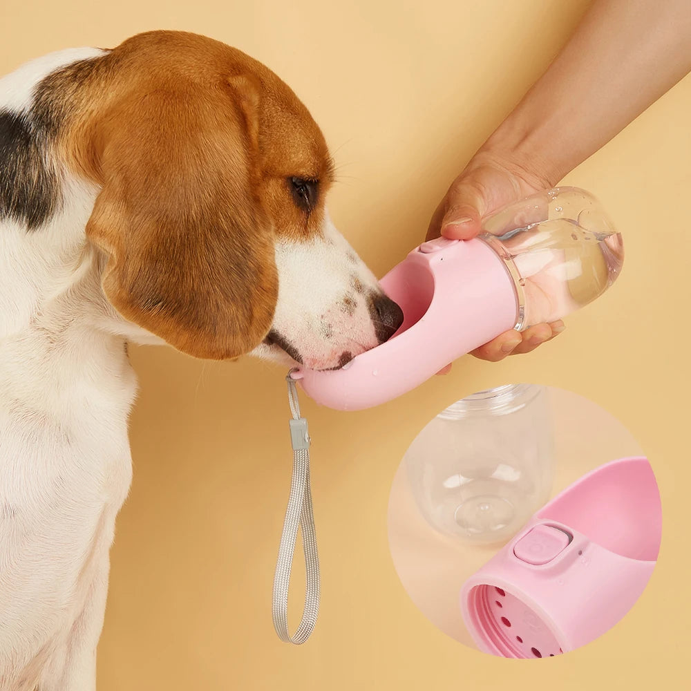 Portable Dog Water Bottle – Leakproof Travel Water Dispenser for Pets