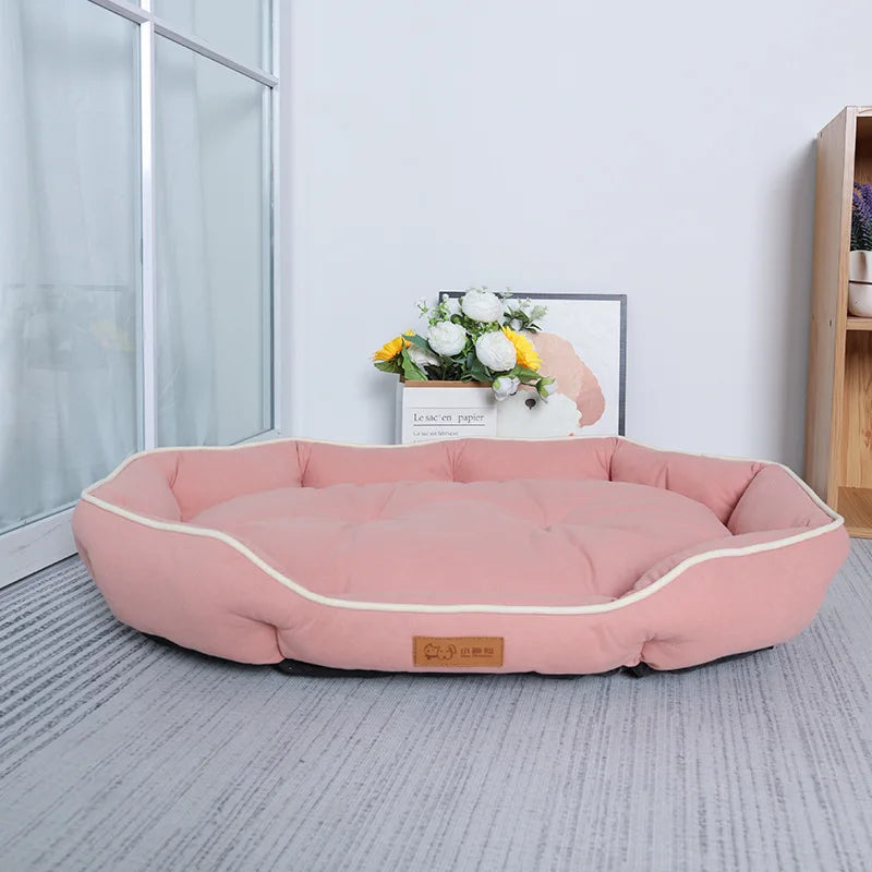 Large Pet Sofa Bed – Warm Sleeping Cushion for Dogs & CatsLarge Pet Sofa Bed – Warm Sleeping Cushion for Dogs & Cats