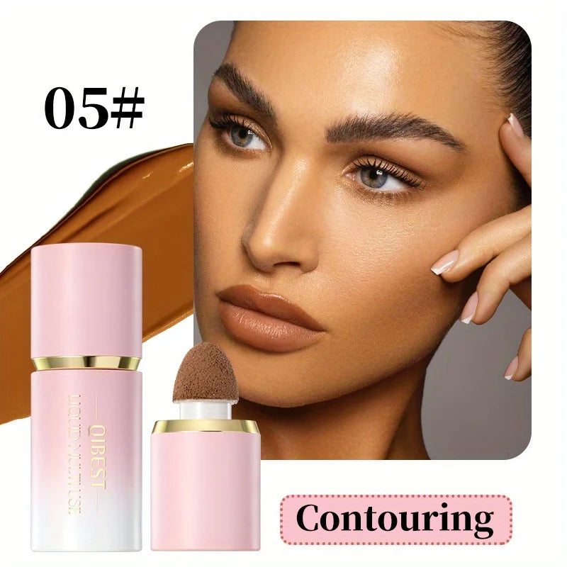 Blush liquide mat – Facile à colorer et à estomper, rendu naturel et lumineux