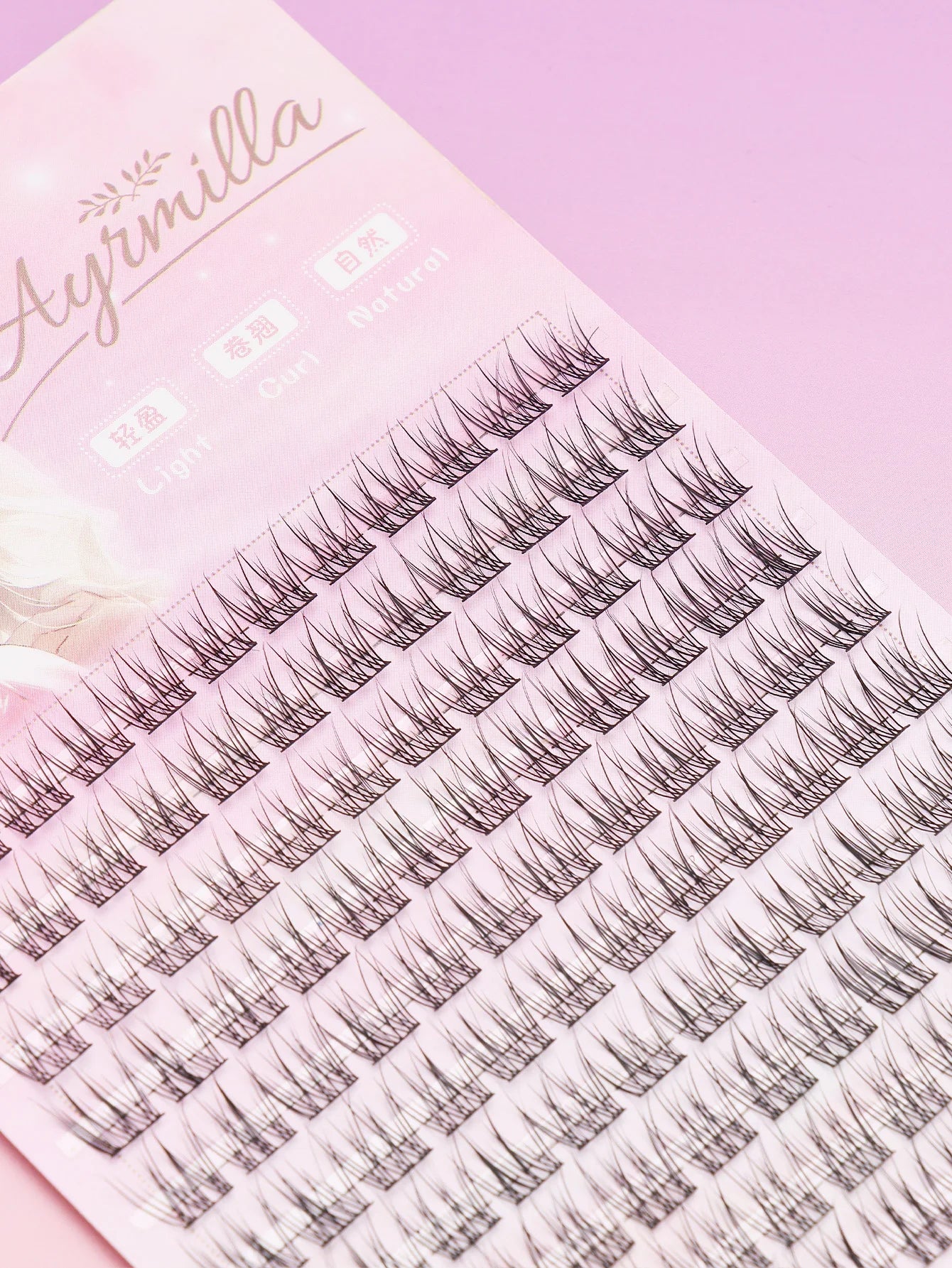 Cils individuels 9-13 mm – 120 grappes, pour fête, travail ou réunion quotidienne – Faux cils naturels, volumineux et doux, 3D en vison multi-couches