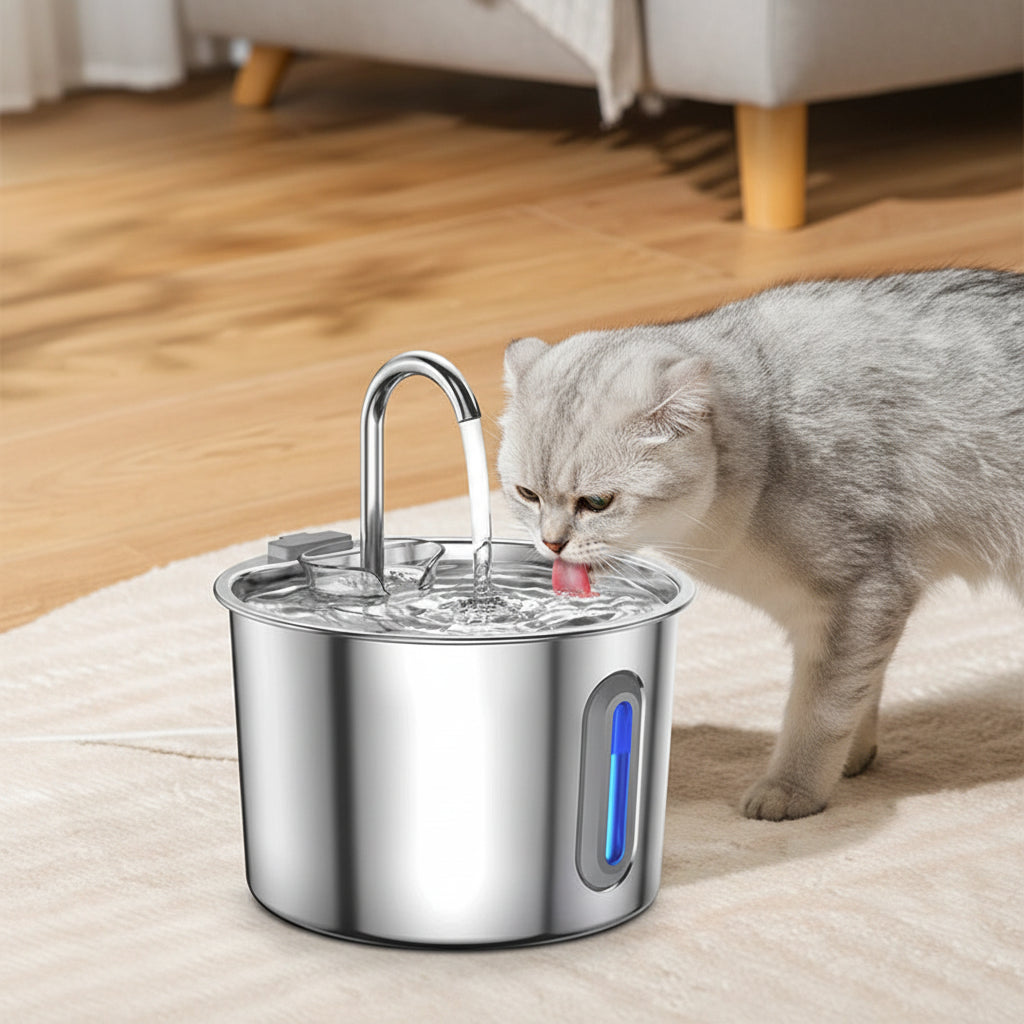 2.2L Filtered Water Fountain for Cats & Dogs