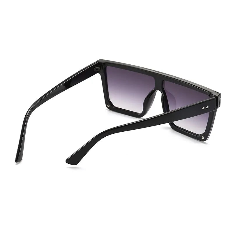 « Lunettes de soleil Femme – Grandes Montures Carrées, UV400 »