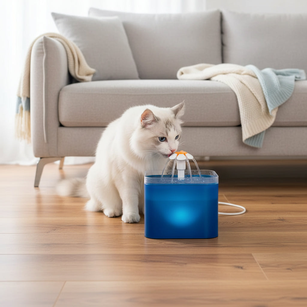 Smart 2L Water Fountain for Cats & Dogs