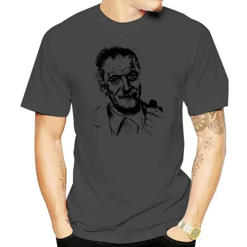 2025 nouveau modèle Serge Gainsbourg Aznavour Jacques Brel France imprimé t-shirt hommes court eeve vêtements t-shirt Georges Brassens t-shir