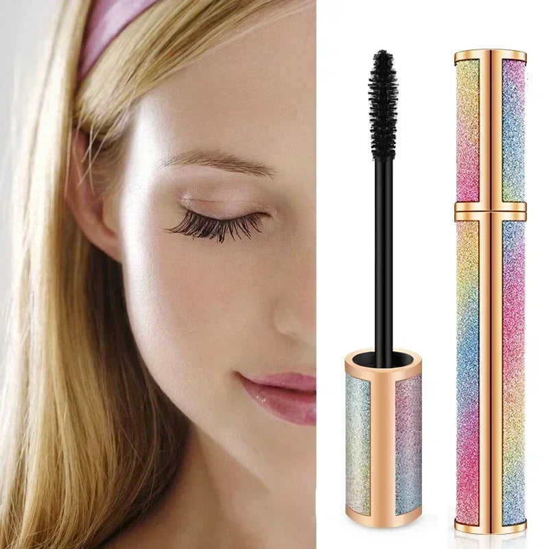 Mascara 4D allongeant extensions cils femme waterproof séchage rapide longue tenue grands yeux