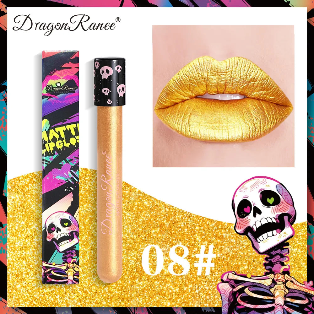 « Rouge à lèvres liquide Halloween – Mat, waterproof, rouge vampire »