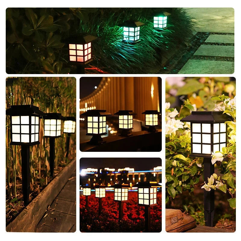 8-Pack Solar Pathway Lights – Waterproof Outdoor Garden & Landscape Lighting