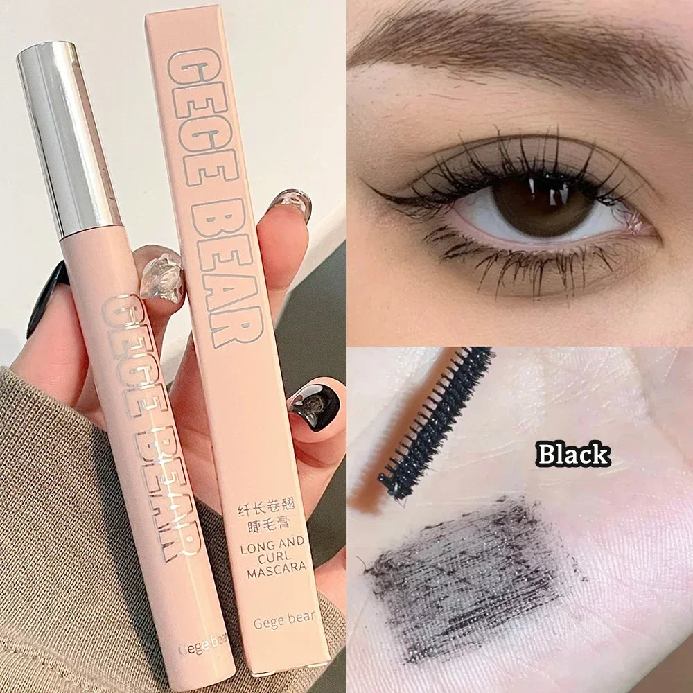 **« Mascara mat fibres de soie – Waterproof, séchage rapide et recourbant »**