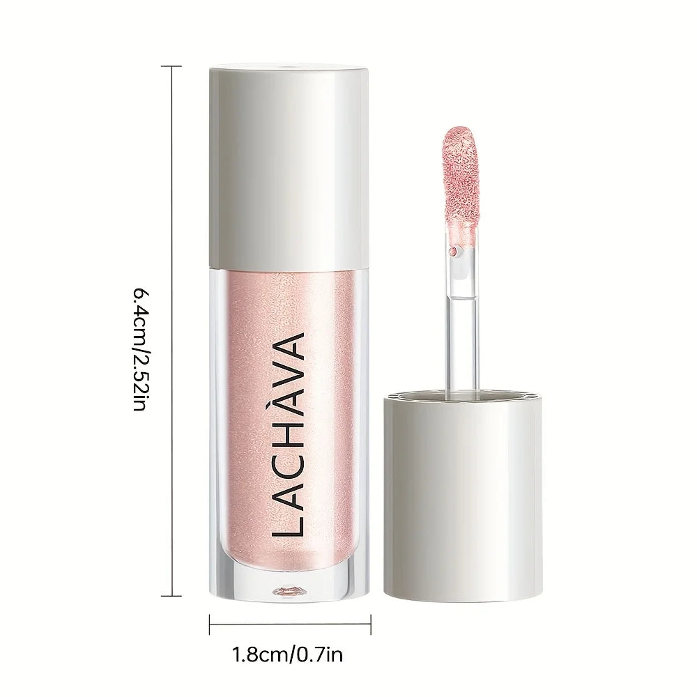 Fard à paupières liquide pailleté fin, longue tenue, waterproof et résistant à la transpiration, effet scintillant