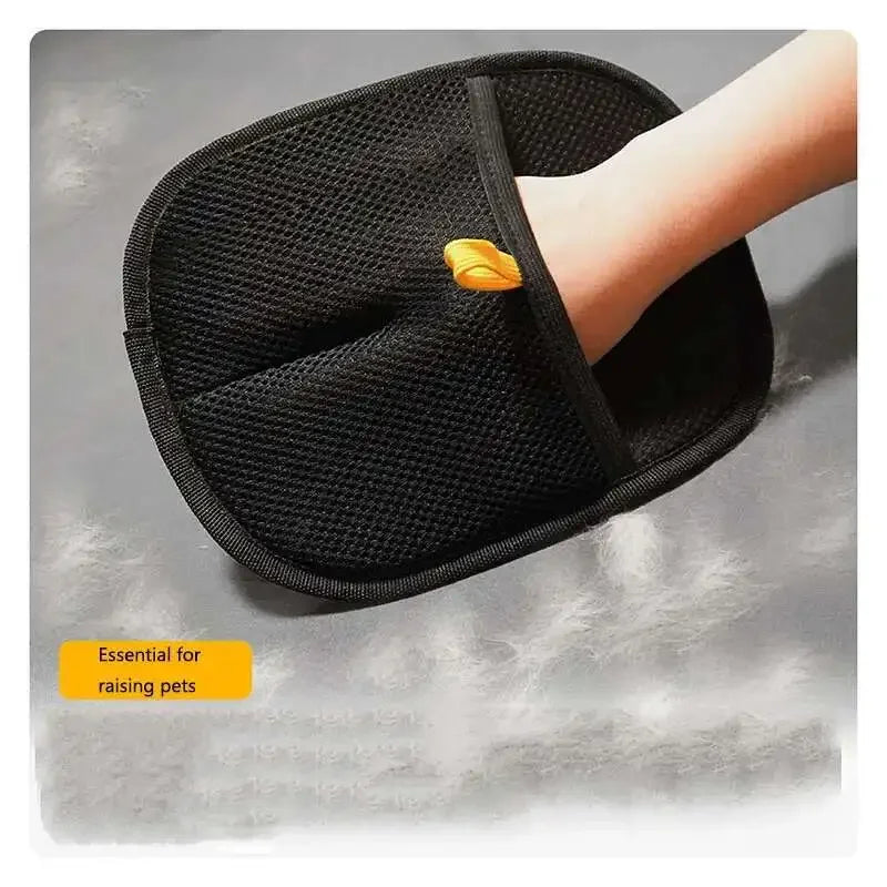 Double-Sided Pet Hair Removal Glove – Reusable Fur Cleaner for Furniture & Clothing