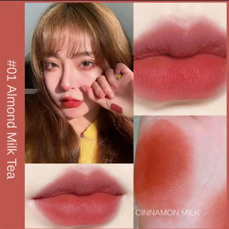 Crayon à Lèvres Mat Populaire – Waterproof, Effet Repulpant, Teintes Naturelles Nude et Rose, Contour Professionnel des Lèvres