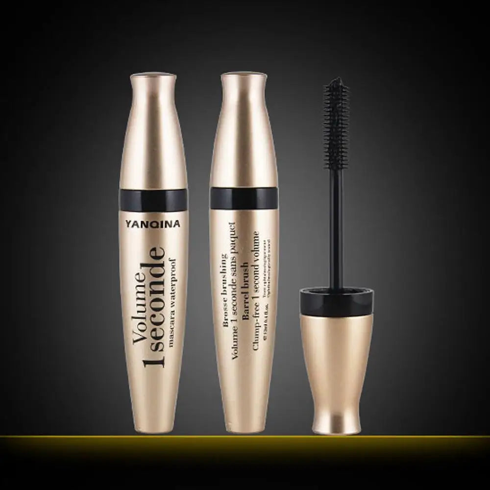 **« Mascara 3D waterproof – Recourbant, fibres noires et longue tenue »**