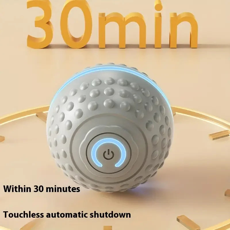 Smart Automatic Rolling Dog Ball – USB Rechargeable Interactive Pet Toy