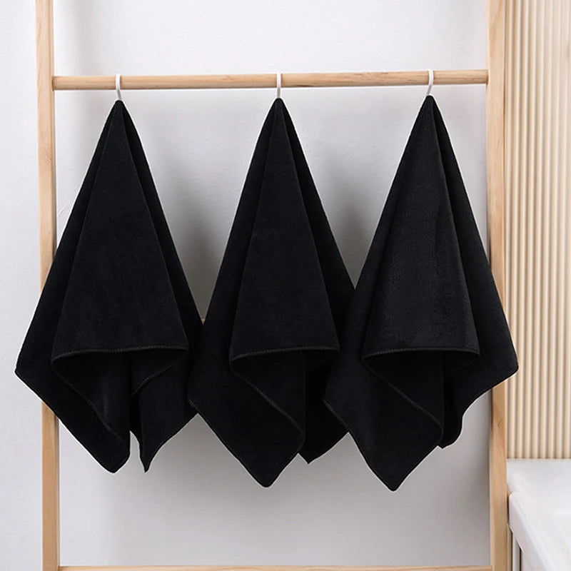 Premium Black Towel Set – Ultra Soft & Highly Absorbent Towels