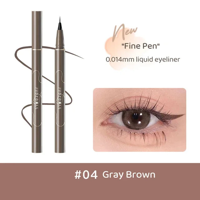 Judydoll crayon Eyeliner liquide noir Ultra-fin imperméable séchage rapide longue durée maquillage des yeux lisse Eye Liner stylo cosmétiques