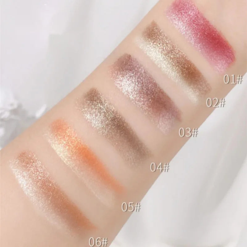 **« Crayon fard à paupières bicolore – Dégradé, pailleté et haute pigmentation »**