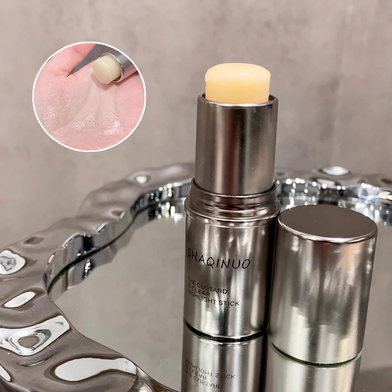 Stick Blush— Texture Crème Hydratante et Brillante, Maquillage Coréen, Effet Lumineux et Naturel pour les Joues