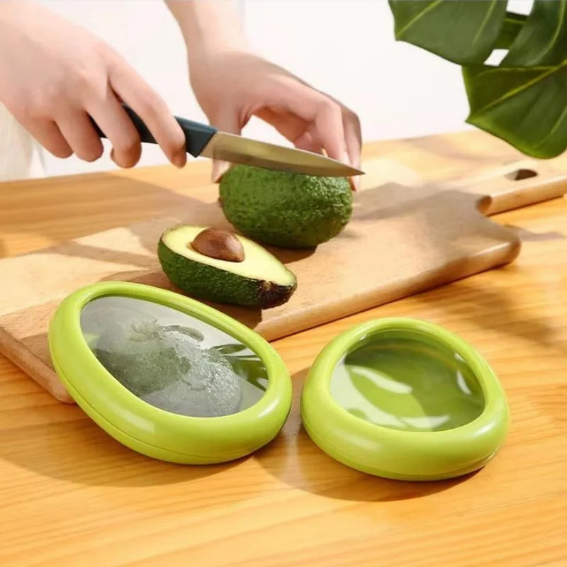 Fruit & Vegetable Fresh Storage Containers – Airtight Reusable Food Saver Set