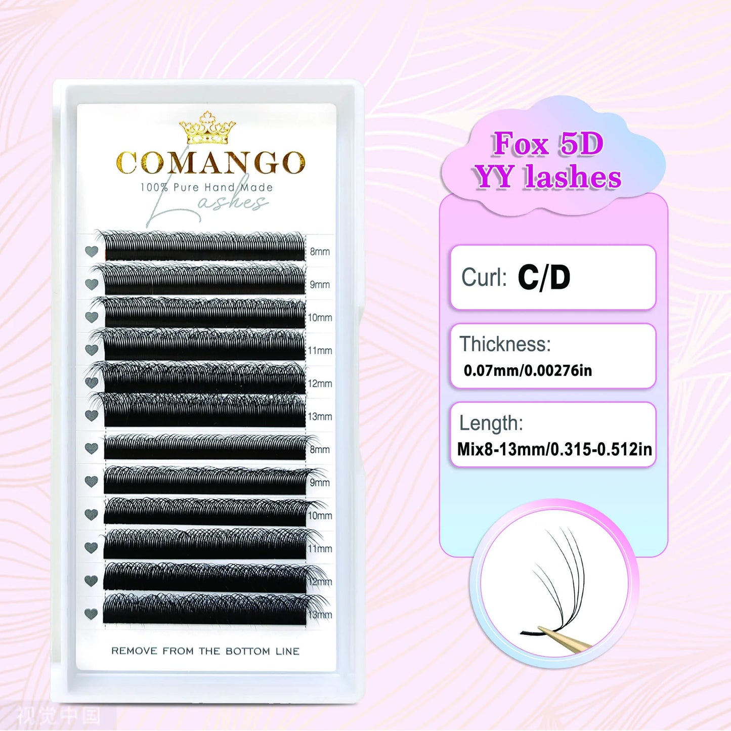 Extensions de Cils CoMango 5D