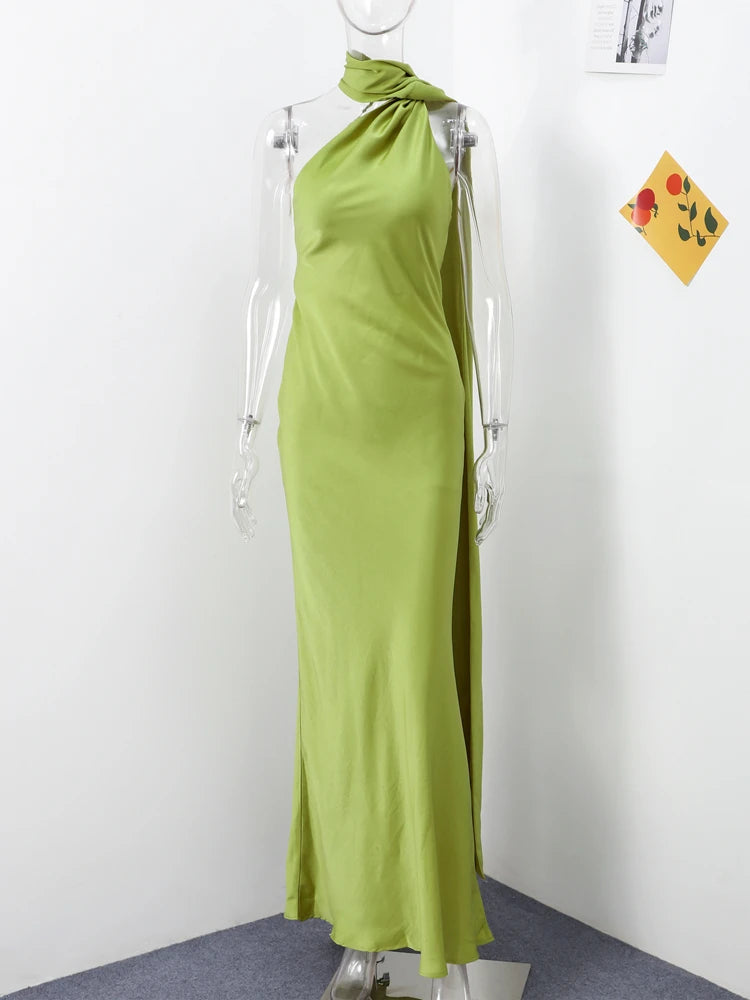 Robe Longue Femme– Sexy & Dos Nu