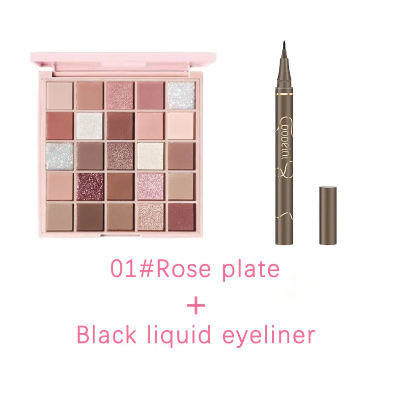 L'eye-liner mince est imperméable, résistant à la transpiration, durable et non taché. Stylo liquide eye-liner marron Newbie