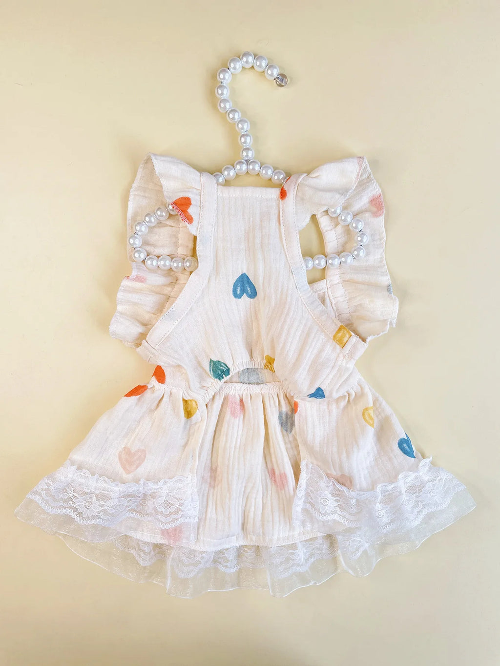 Adorable Heart Pattern Baby Dress – Comfortable Everyday Outfit
