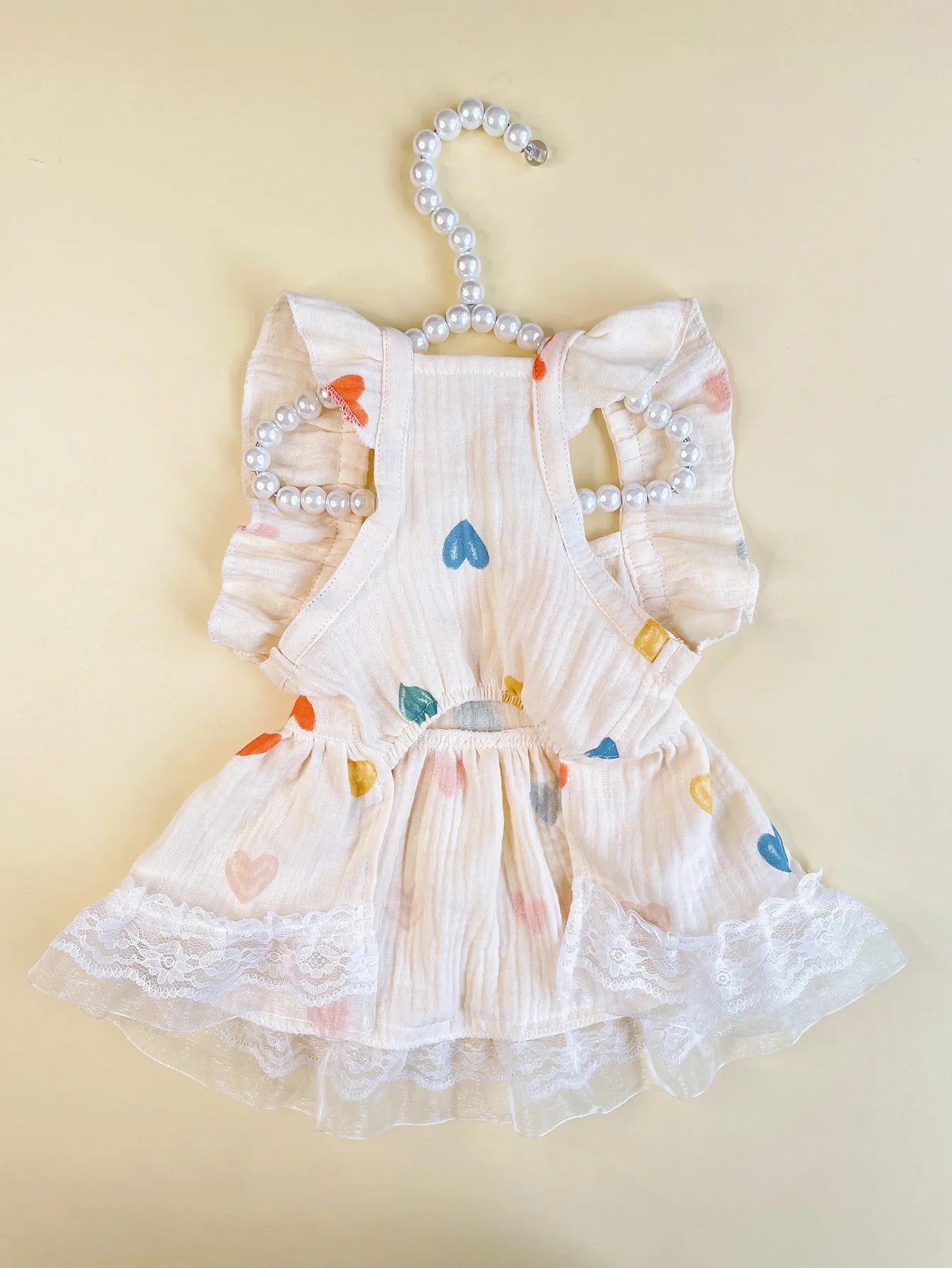 Adorable Heart Pattern Baby Dress – Comfortable Everyday Outfit
