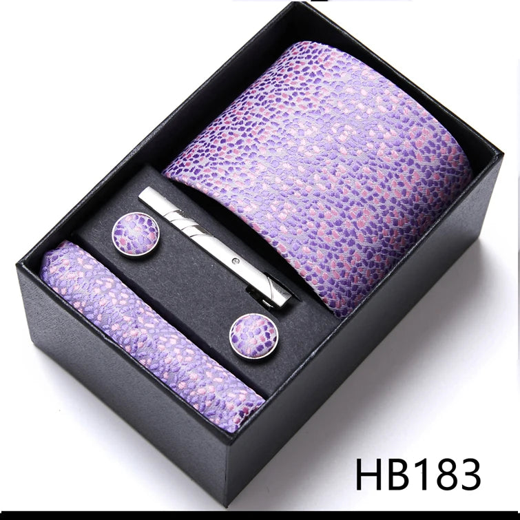 « Set Cravate Homme 7,5 cm – Vert avec Pochette & Boutons »