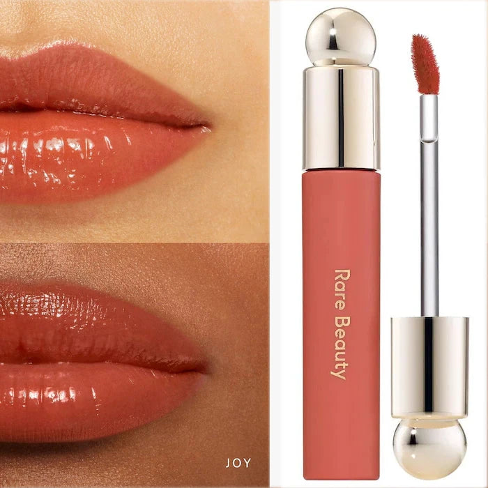 Lip Oil Teinté – Gloss à Lèvres, Effet Tache, Hydratant, Teintes Delight, Hope, Happy, Wonder, Blush Liquide Maquillage Visage et Yeux