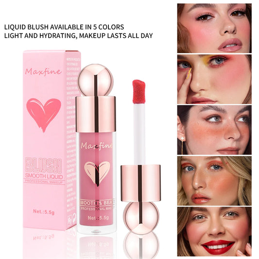 Blush Liquide Multifonction – Texture Lisse, Pigmentation Longue Tenue, Formule Hydratante et Effet Lumineux pour un Maquillage Éclatant