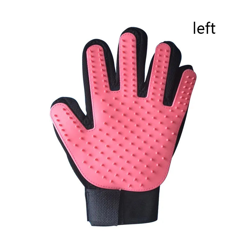 Pet Grooming Glove – Deshedding & Massage Brush for Dogs and Cats