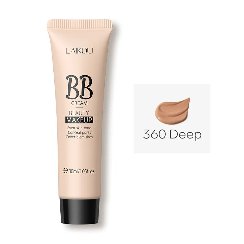 BB Cream Correctrice 6 Couleurs au Choix – 30 ml, Anti-Cernes Naturelle et Base de Maquillage