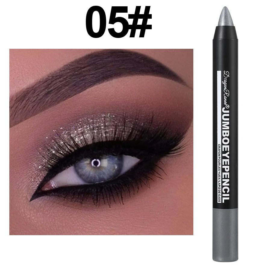 Crayon fard à paupières nacré et scintillant, délicat, illuminateur et contouring, application en un geste