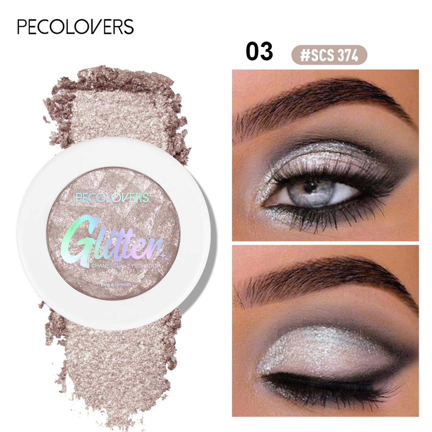 Fard à paupières mono, mat et nacré, lumineux, effet dégradé, longue tenue, maquillage yeux quotidien